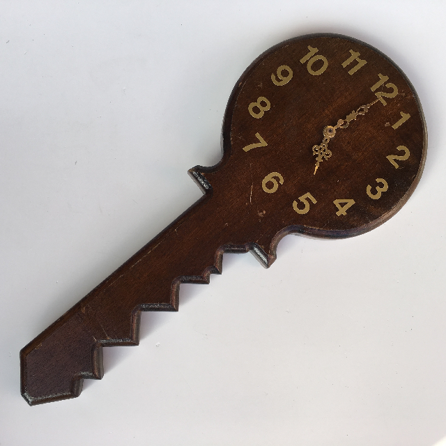 CLOCK, Wall Mount - Timber Key